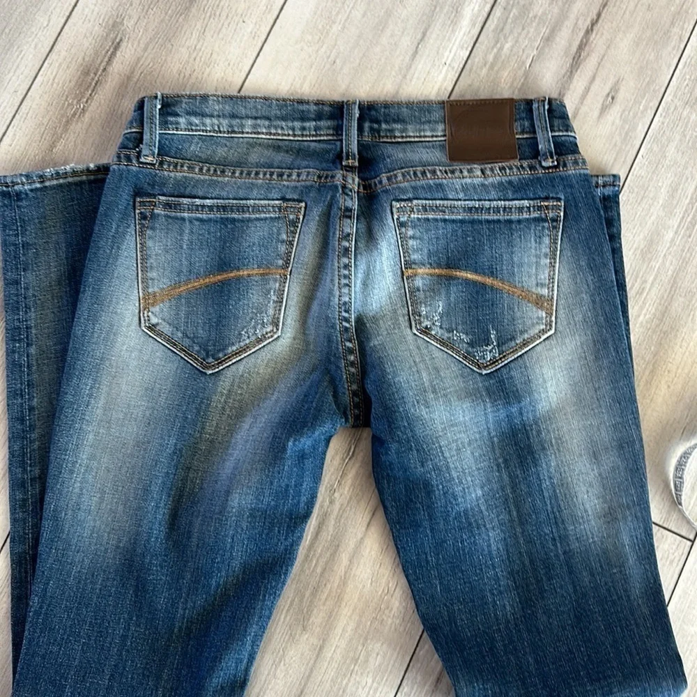 Driftwood skinny fit patch jeans size 26